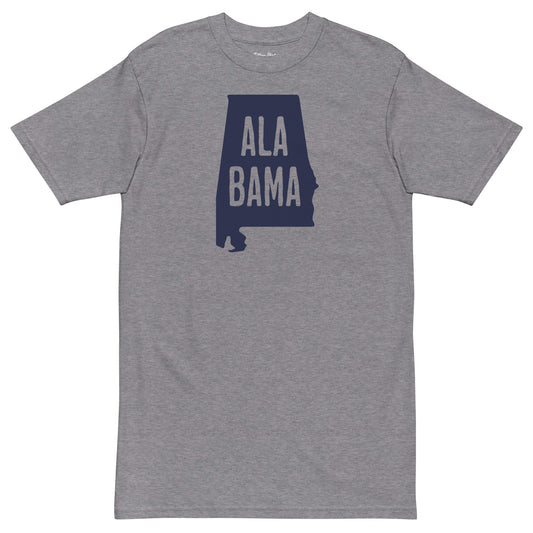 Premium heavyweight - Alabama State Map