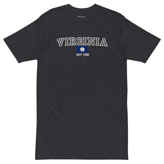 Premium heavyweight - Virginia Varsity State Flag