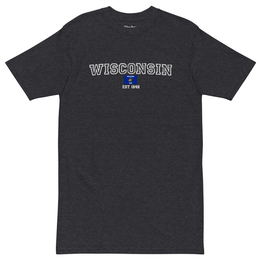 Premium heavyweight - Wisconsin Varsity State Flag