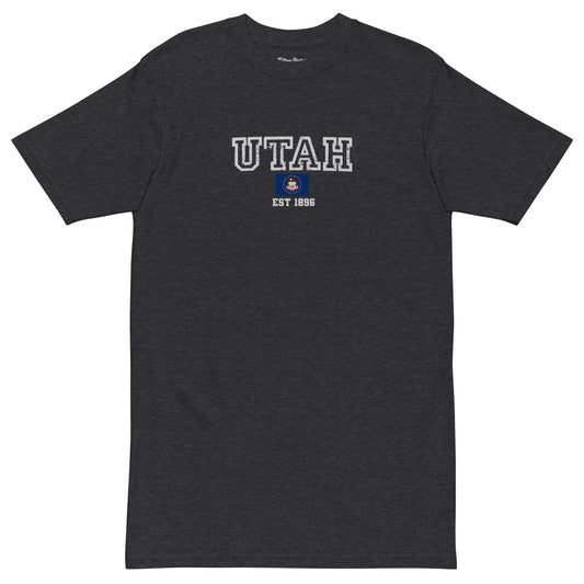 Premium heavyweight - Utah Varsity State Flag