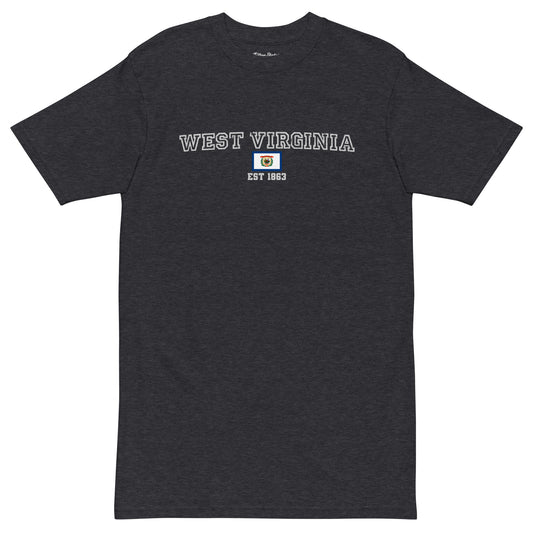 Premium heavyweight - West Virginia Varsity State Flag