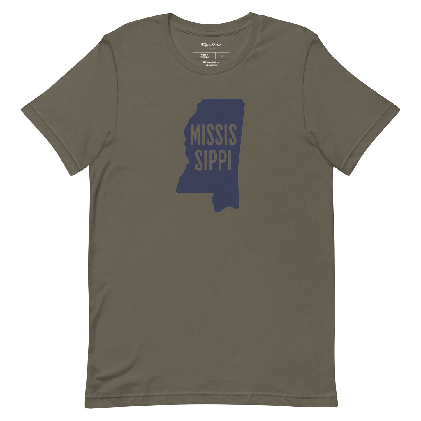 Lightweight Cotton - Mississippi State Map