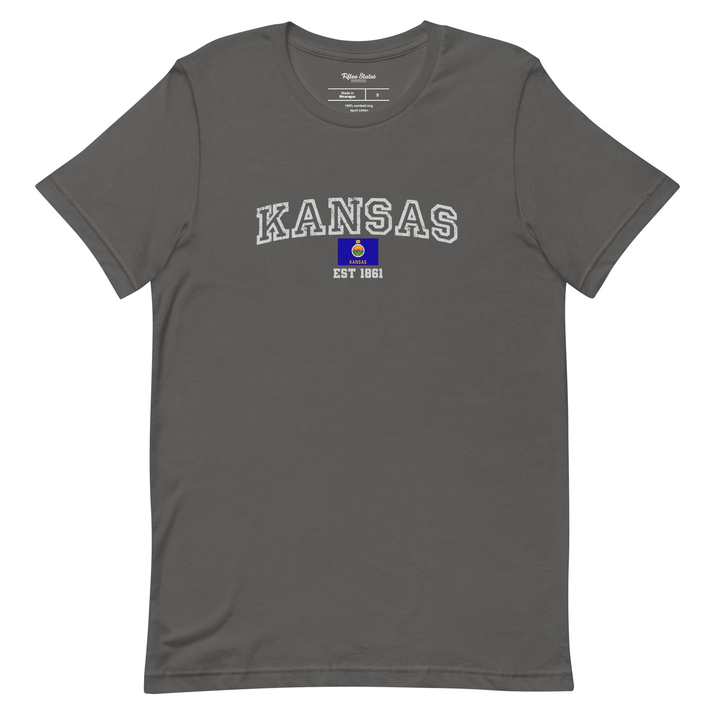 Lightweight Cotton - Kansas Varsity State Flag