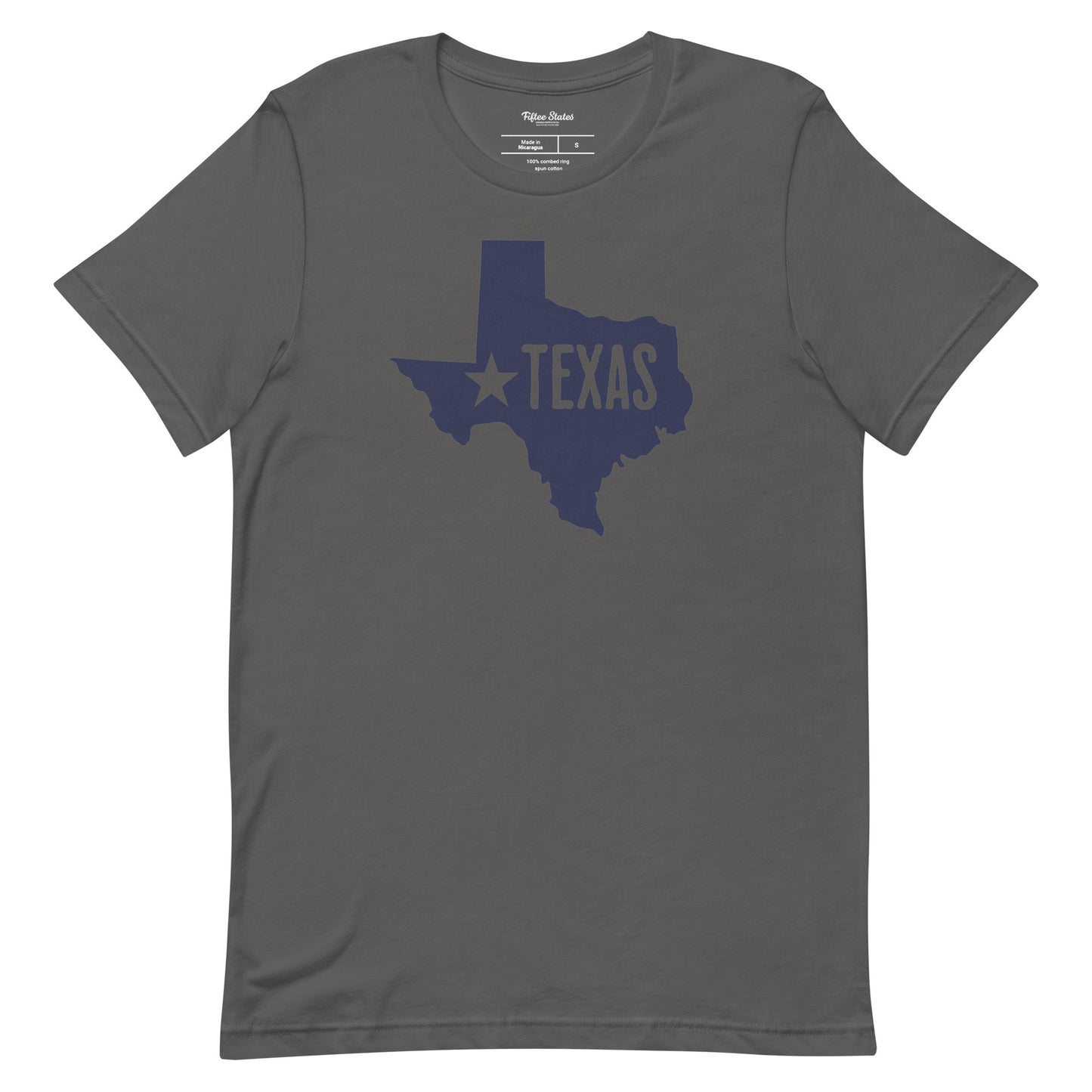 Lightweight Cotton - Texas State Map