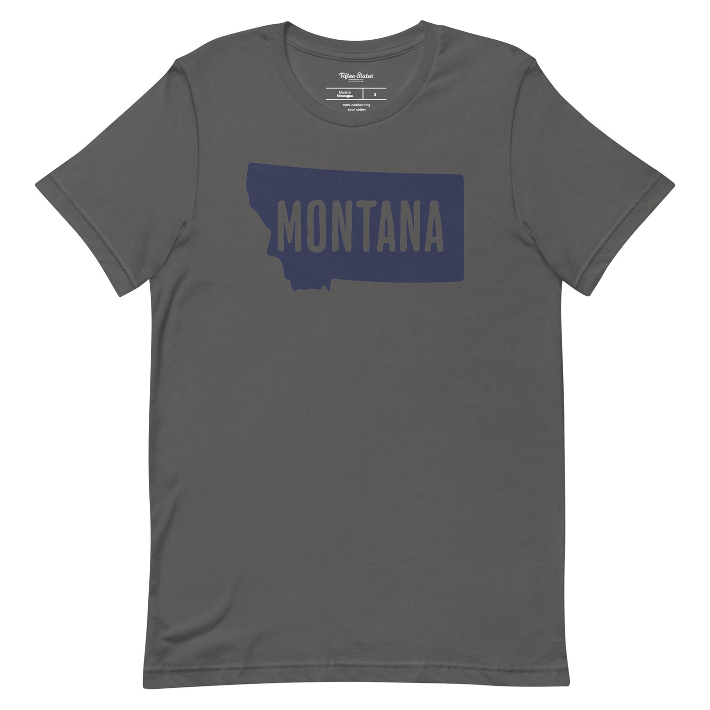 Lightweight Cotton - Montana State Map