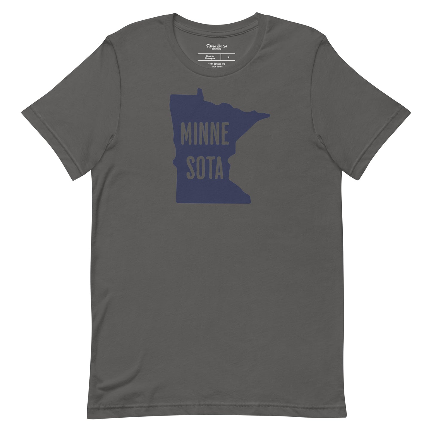 Lightweight Cotton - Minnesota State Map