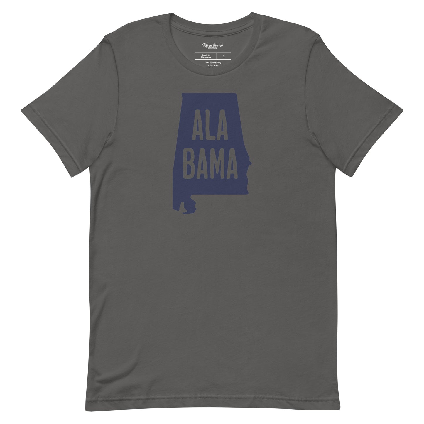 Lightweight Cotton - Alabama State Map