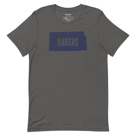 Lightweight Cotton - Kansas State Map