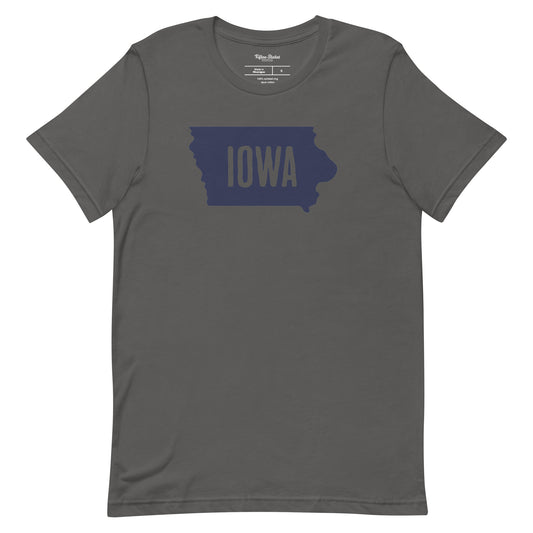 Lightweight Cotton - Iowa State Map