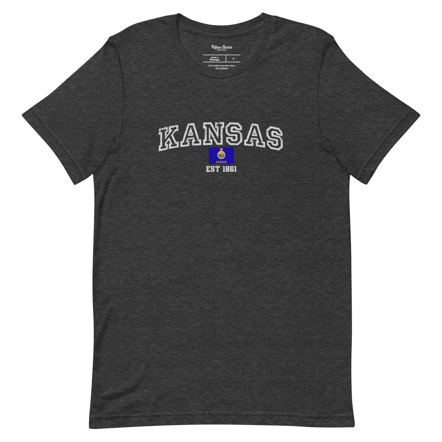 Lightweight Cotton - Kansas Varsity State Flag