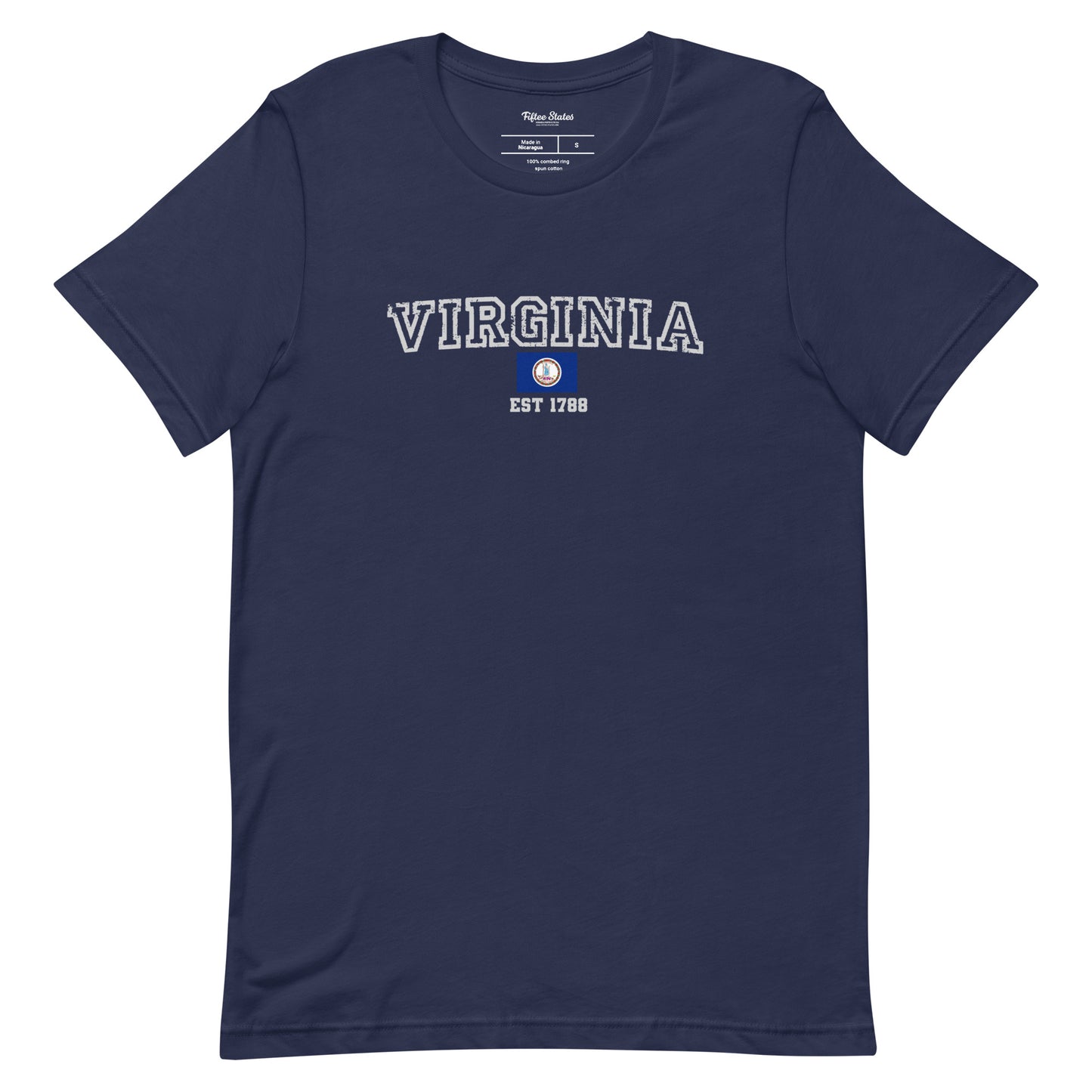 Lightweight Cotton - Virginia Varsity State Flag