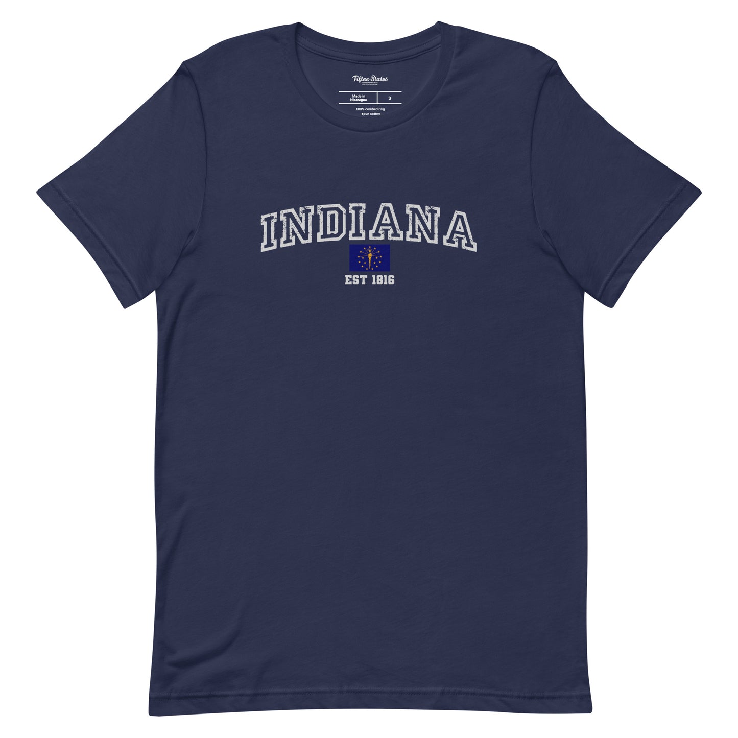 Lightweight Cotton - Indiana Varsity State Flag