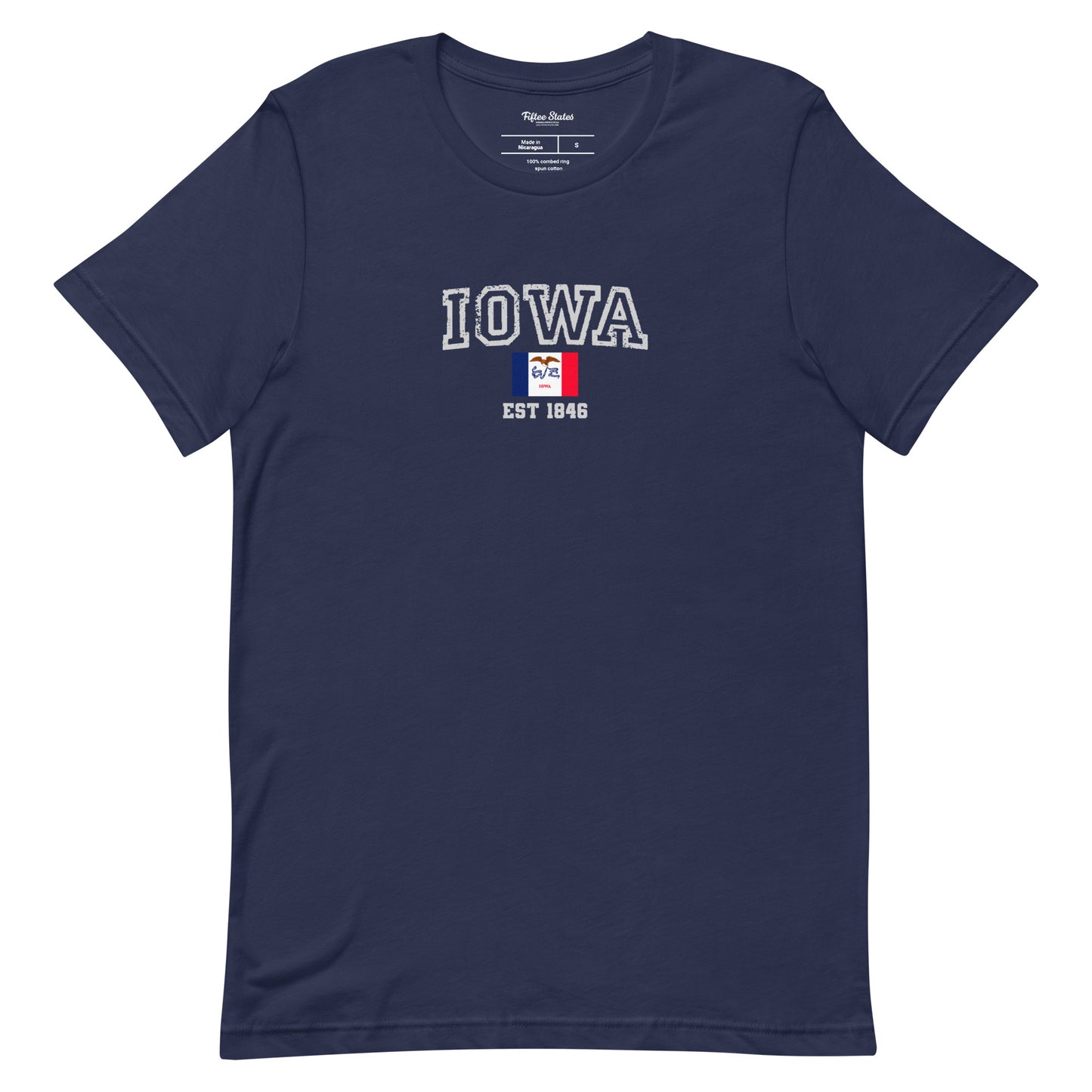 Lightweight Cotton - Iowa Varsity State Flag