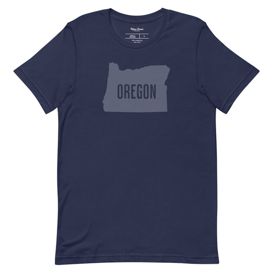 Lightweight Cotton - Oregon State Map