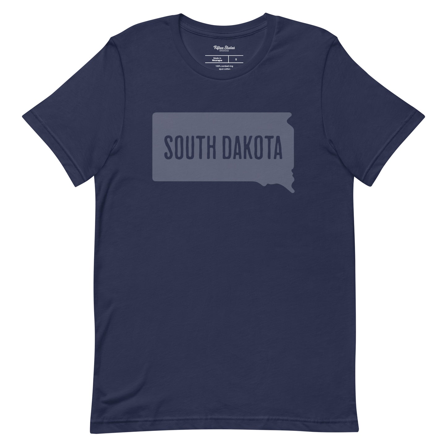 Lightweight Cotton - South Dakota State Map