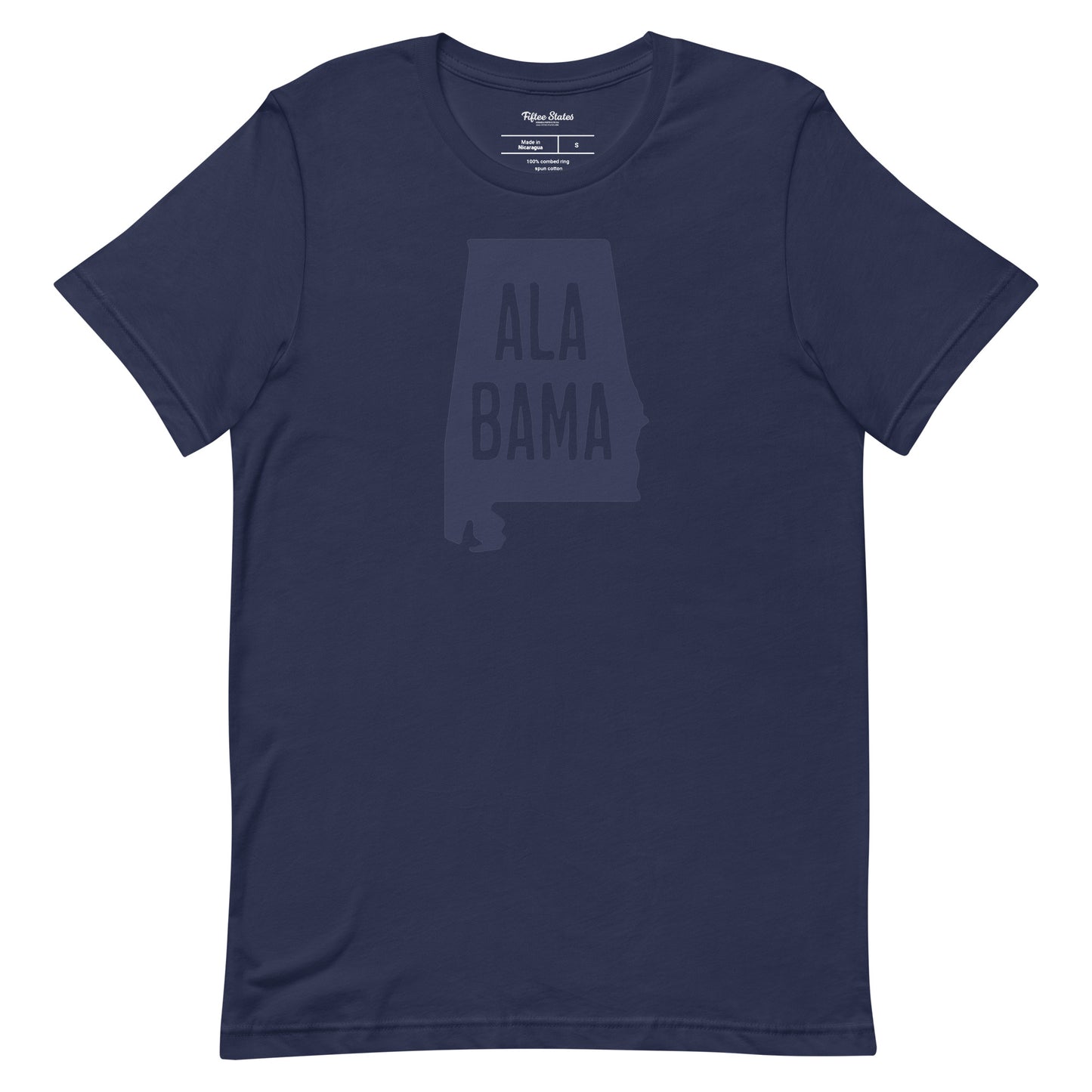 Lightweight Cotton - Alabama State Map